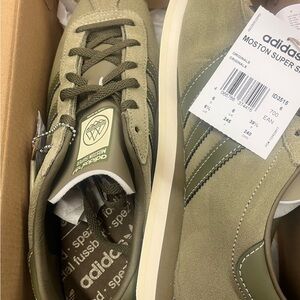 Adidas Men's Khaki and Olive Sneakers